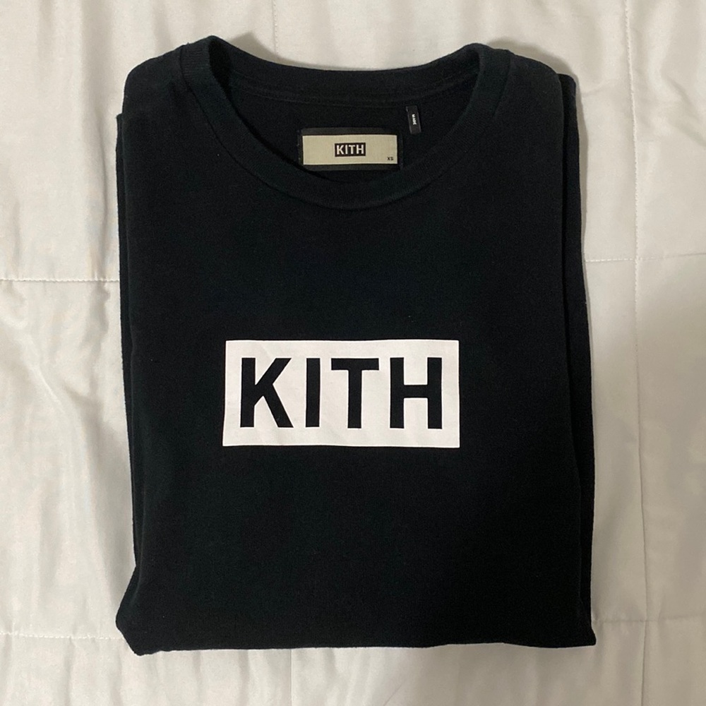 KITH Classic Black Logo Tee